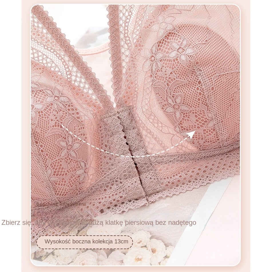 🔥[Kup 1, otrzymaj 3 gratis]🔥 Seksowny bawełniany biustonosz plus size – komfort i styl