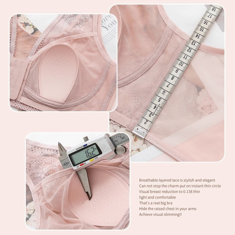 🔥[Kup 1, otrzymaj 3 gratis]🔥 Seksowny bawełniany biustonosz plus size – komfort i styl